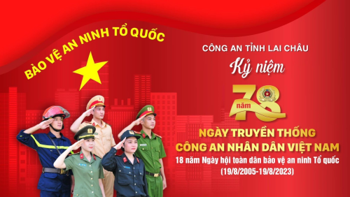 Thư chúc mừng của Giám đốc Công an tỉnh nhân dịp kỷ niệm 78 năm Ngày truyền thống lực lượng CAND Việt Nam