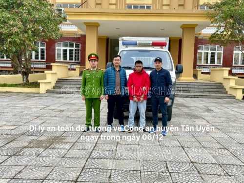 Công an huyện Tân Uyên bắt giữ đối tượng truy nã sau hơn 1 năm lẩn trốn sang Myanmar