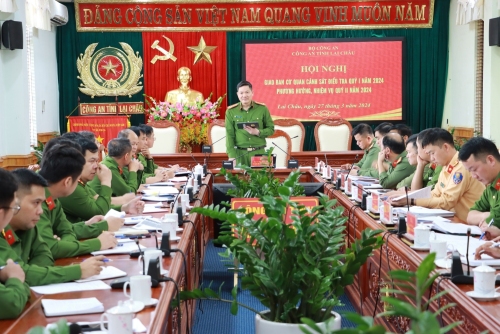 Tăng cường công tác đấu tranh, phòng chống tội phạm trên địa bàn tỉnh Lai Châu