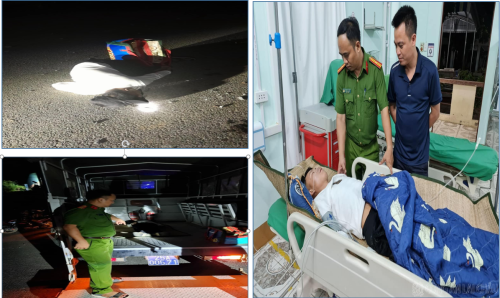 Trên đường tuần tra, Công an xã Mường Kim, huyện Than Uyên kịp thời cấp cứu người bị nạn