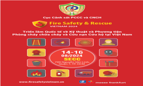 Triển lãm quốc tế về kỹ thuật và phương tiện PCCC và CNCH tại Việt Nam