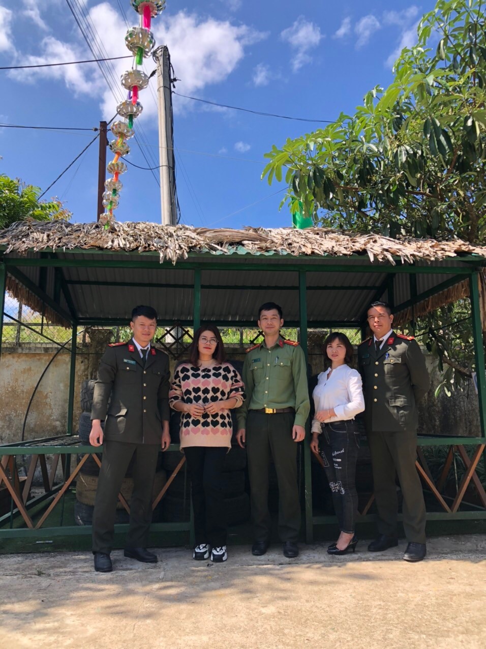 Phòng An ninh điều tra: giao lưu thăm hỏi giúp đỡ các trường Mầm non xã Phìn Hồ, huyện Sìn Hồ, tỉnh Lai Châu