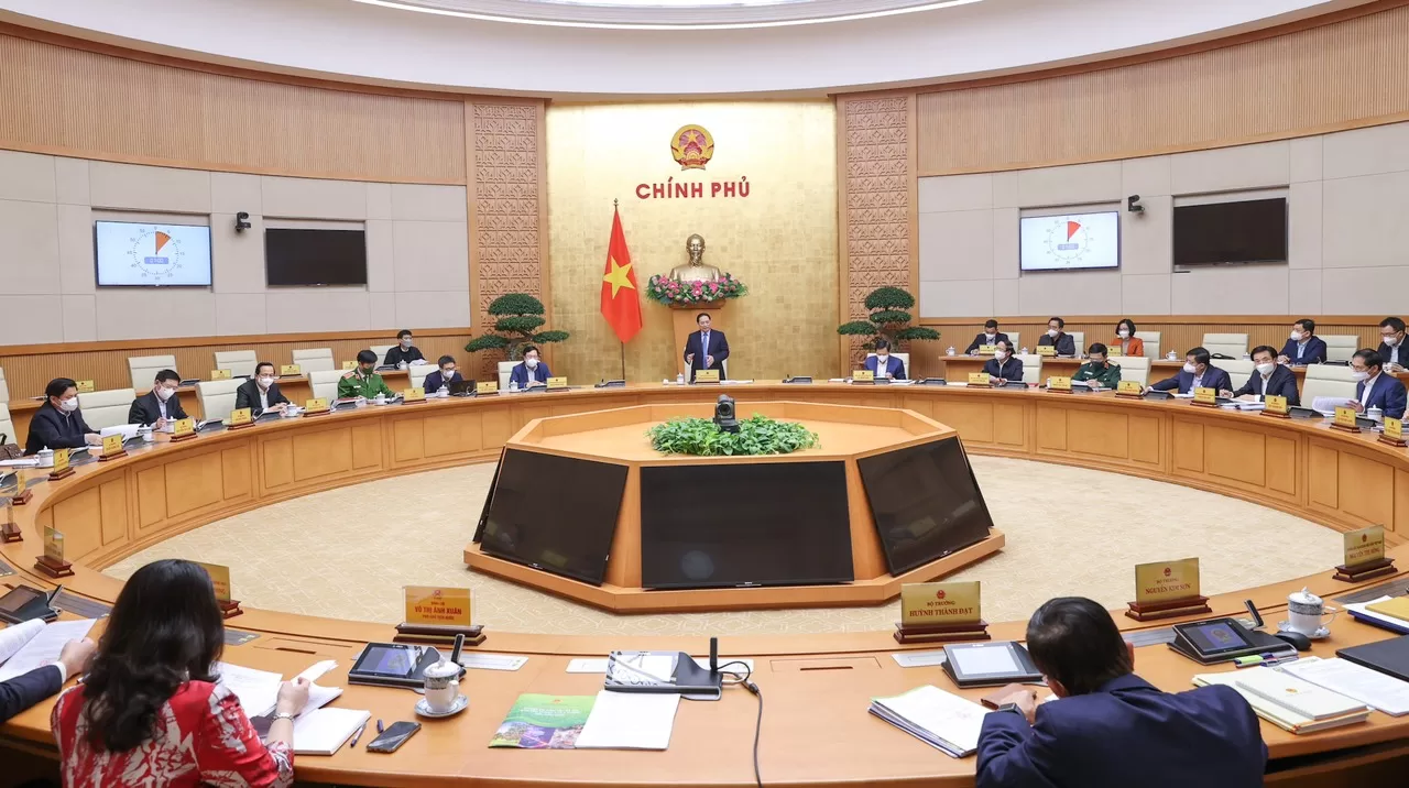 Phiên họp Chính phủ thường kỳ
