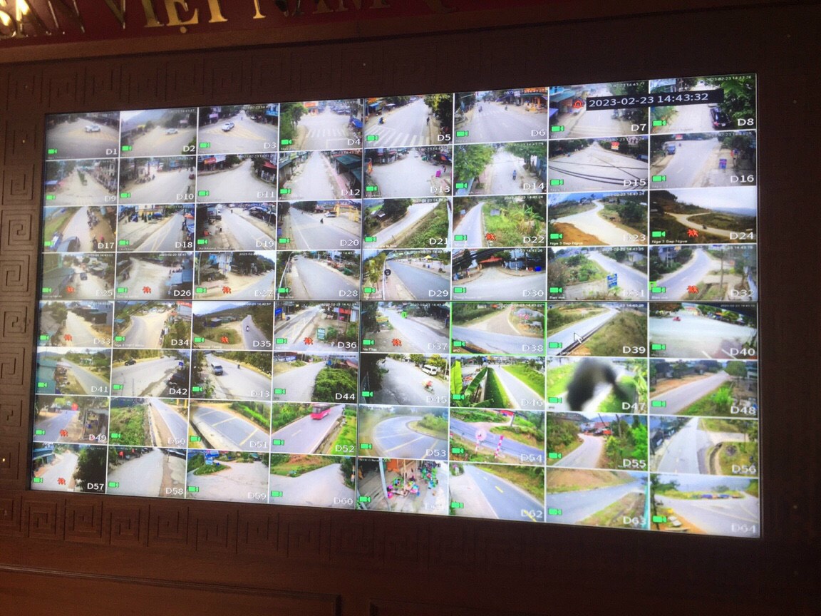 Trung tâm tích hợp, quản lý, khai thác, sử dụng hệ thống camera công cộng tỉnh Lai Châu