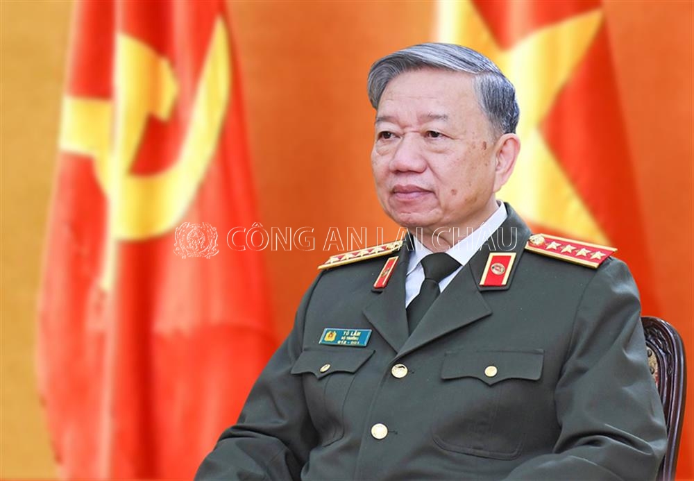Đại tướng Tô Lâm, Ủy viên Bộ Chính trị, Bí thư Đảng ủy Công an Trung ương, Bộ trưởng Bộ Công an.