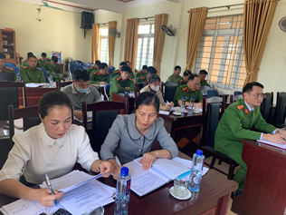 Công an huyện Tân Uyên: Tổ chức Hội nghị đẩy mạnh công tác lập hồ sơ quản lý người nghiện chất ma túy trên địa bàn