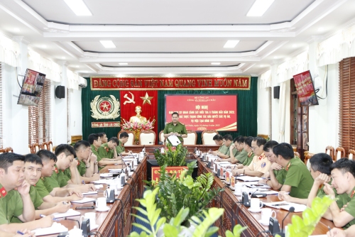 Cơ quan Cảnh sát điều tra tổ chức Hội nghị Giao ban 6 tháng đầu năm 2023