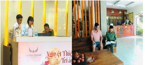 Kiểm tra, nắm tình hình, hướng dẫn cơ sở lưu trú khai báo tạm trú cho người nước ngoài tại thành phố Lai Châu
