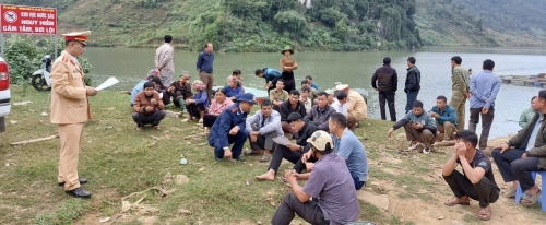 Quang cảnh buổi tuyên truyền