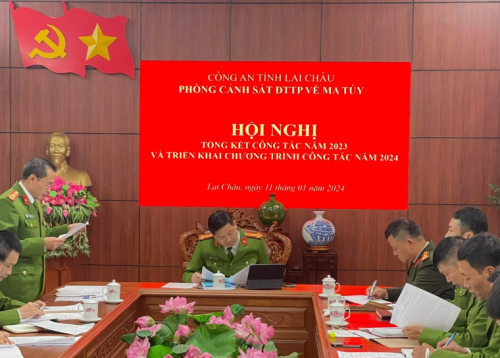Lực lượng Cảnh sát ma túy khởi tố gần 700 vụ án, thu giữ hơn 34 kg ma túy các loại trong năm 2023