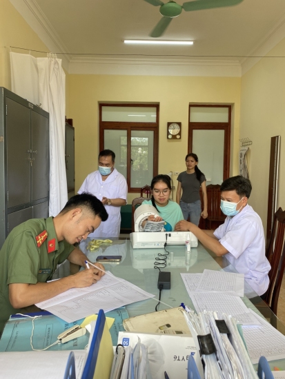 Tổ chức khám sức khỏe cho thí sinh đăng ký xét tuyển vào các trường Công an nhân dân năm 2024