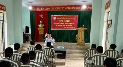 Tuyên truyền pháp luật cho phạm nhân năm 2024