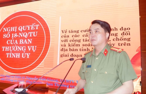 Phối hợp tổ chức thành công Hội nghị điểm quán triệt vả triển khai thực hiện Nghị quyết số 18 của Ban Thường vụ Tỉnh uỷ