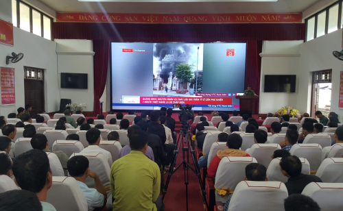 Sìn Hồ: Tổ chức tập huấn PCCC và CNCH cho lực lượng dân phòng