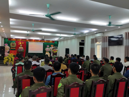 Tập huấn bồi dưỡng nghiệp vụ cho Lực lượng tham gia bảo vệ an ninh, trật tự ở cơ sở trên địa bàn huyện Than Uyên, năm 2024