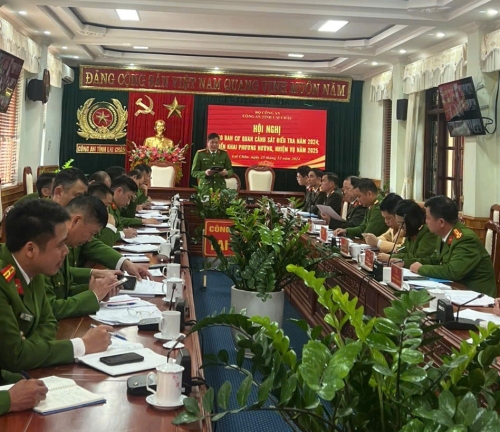 Giao ban Cơ quan CSĐT năm 2024, phương hướng nhiệm vụ năm 2025