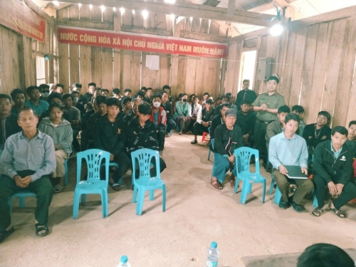 Ảnh: Quang cảnh tại buổi tuyên truyền