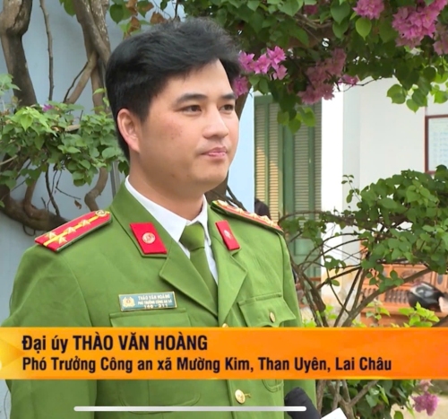 Công an xã Mường Kim giữ vững an ninh trật tự hướng tới kỷ niệm 50 năm Ngày giải phóng miền Nam, thống nhất đất nước