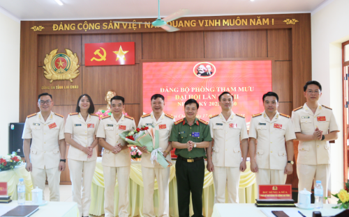 Đại hội Đảng bộ Phòng Tham mưu Nhiệm kỳ 2025-2030: Dấu ấn một nhiệm kỳ “Đoàn kết, chủ động, sáng tạo, trách nhiệm, hiệu quả”