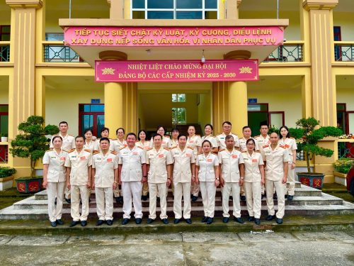 Phòng Hồ sơ nghiệp vụ tổ chức thành công Đại hội Chi bộ lần thứ X, nhiệm kỳ 2025-2030
