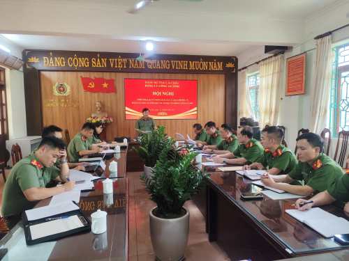 Công bố quyết định, triển khai kế hoạch giám sát công tác tiếp nhận, giải quyết tố giác, tin báo về tội phạm, kiến nghị khởi tố