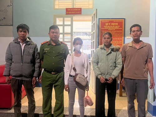 Tấm lòng của những chiến sĩ Công an xã Mường Kim