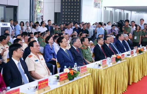 Khánh thành Trụ sở Bộ Công an, số 96 Nguyễn Du, phường Cửa Nam, thành phố Hà Nội