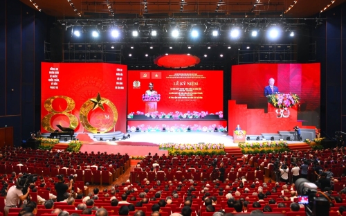 Quang cảnh Lễ kỷ niệm.