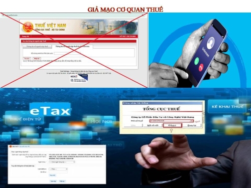 Cảnh giác trước thủ đoạn lừa đảo qua mạng giả danh cơ quan thuế – hướng dẫn cài ứng dụng lạ kê khai thuế điện tử, hóa đơn điện tử để chiếm đoạt tài sản