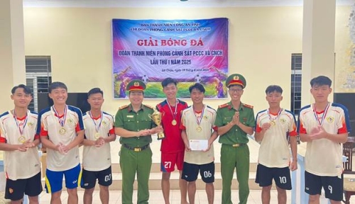 Giải bóng đá Đoàn thanh niên phòng Cảnh sát pPCCC&CNCH lần thứ I năm 2025