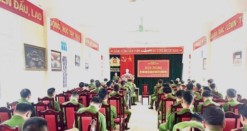 Tập huấn công tác Cảnh sát QLHC về TTXH