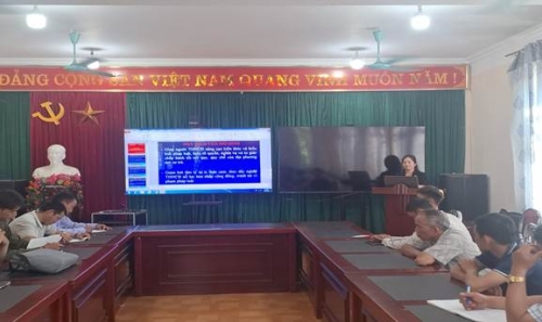 Pu Sam Cáp: Hơn 50 người chấp hành xong án phạt tù được tuyên truyền, phổ biến pháp luật