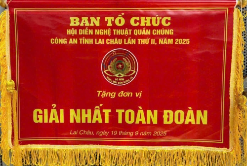 Đoàn Nghệ thuật quần chúng Phòng Hậu cần đạt giải Nhất toàn đoàn