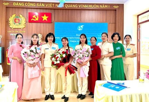 Đại hội Hội phụ nữ cơ sở Cảnh sát THAHS&CĐ lần thứ VI, nhiệm kỳ 2025-2030