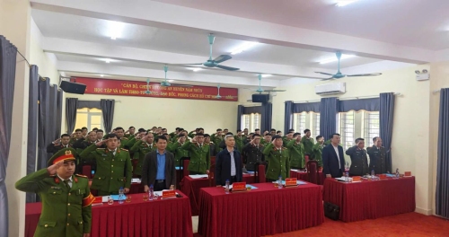 Toàn cảnh Hội nghị Tổng kết công tác Công an năm 2025 và triển khai công tác Công an năm 2026.