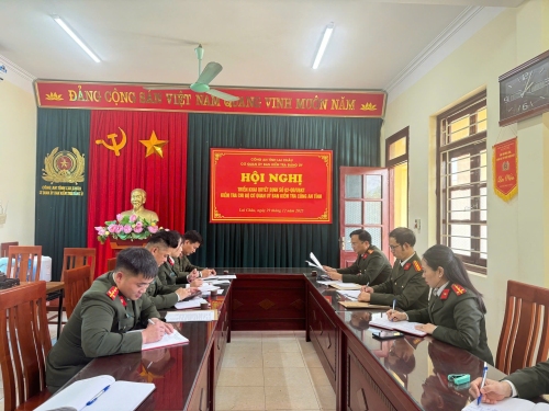 Quang cảnh hội nghị triển khai