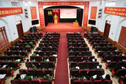 Toàn cảnh Hội nghị quán triệt các Nghị quyết, Kết luận, quy định của các cấp