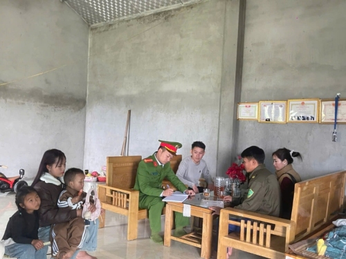 CAX Tân Uyên thực hiện rà soát, kiểm tra cư trú trên địa bàn