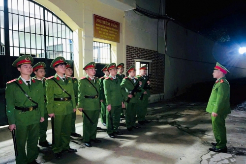 Các tiểu đội tăng cường công tác tuần tra trong mỗi ca trực