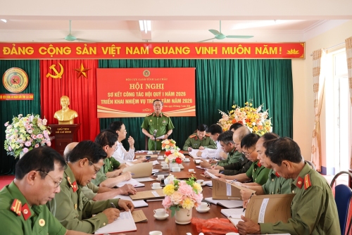 Hội nghị sơ kết công tác quý I để đánh giá lại công tác Hội trong thời gian qua