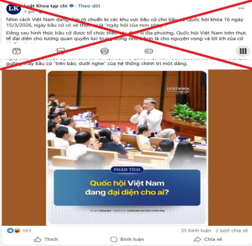 Thủ đoạn xuyên tạc, bịa đặt của các thể lực thù địch, chống đối
