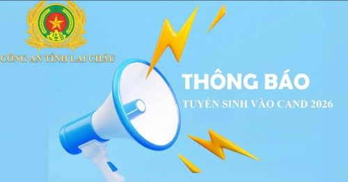 Thông tin tuyển sinh Công an nhân dân năm 2026