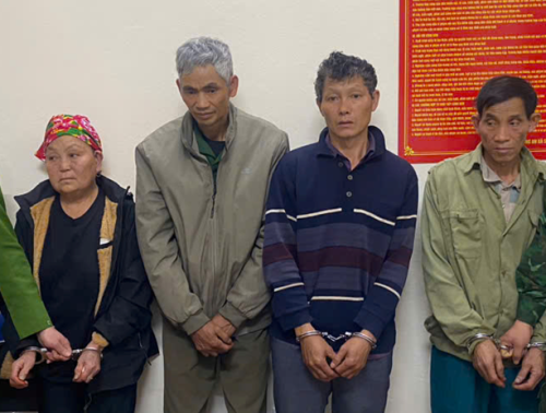 04 đối tượng tại Cơ quan Công an