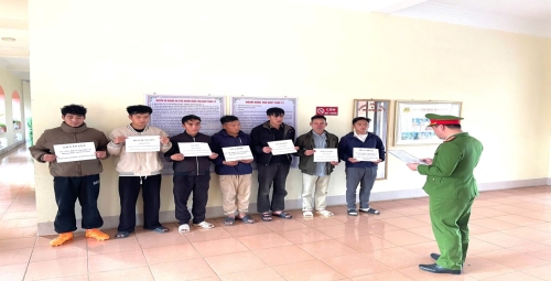 Cơ quan điều tra thi hành Lệnh bắt bị can để tạm giam