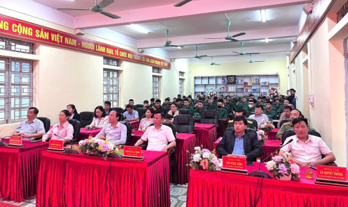 Mường Kim: ấm áp buổi gặp mặt công dân lên đường nhập ngũ năm 2026