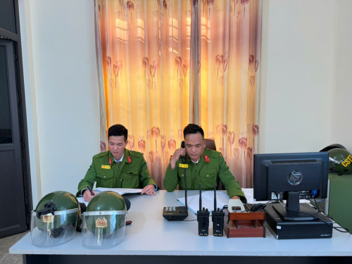 Cảnh sát 113 sẵn sàng bảo vệ an toàn kỳ bầu cử khóa XVI