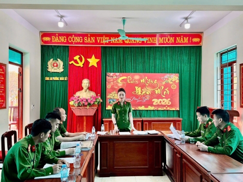 Kiểm tra, hướng dẫn đối với lực lượng Cảnh sát trật tự công an cấp xã