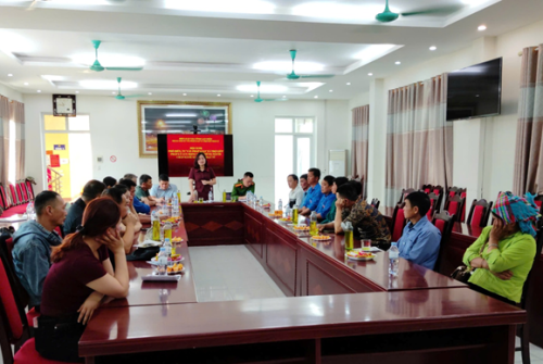 Công an xã Than Uyên phối hợp tổ chức hội nghị tư vấn pháp luật cho người tái hòa nhập cộng đồng năm 2026