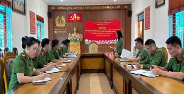 Công an tỉnh Lai Châu công bố Quyết định kiểm tra việc thực hiện Chỉ thị 26-CT/TW về tăng cường sự lãnh đạo của Đảng đối với các cơ quan bảo vệ pháp luật trong công tác điều tra, xử lý các vụ án, vụ việc