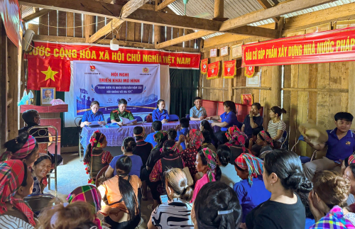 Toàn cảnh Hội nghị triển khai mô hình